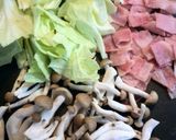 とろ～りチーズのカレー風焼きうどん♪作り方2写真