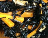 めひじきの煮物◆人参&お揚げ入り◆保存食作り方6写真
