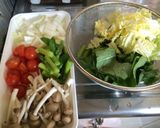余った野菜でソース不要ヘルシーパスタ♪作り方1写真