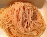 ふわとろ卵♡素麺でツナとわかめの油そば作り方5写真