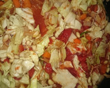 ☆簡単♪野菜とハムと大豆のトマト煮☆作り方6写真