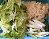 パパッと簡単！白菜のチゲ風煮込み♪作り方1写真