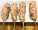 焼き鳥屋さん顔負けの鷄つくね作り方4写真