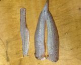 ビールのおつまみに小魚の唐揚げ作り方3写真