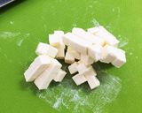 くるみとクリームチーズのさつまいもサラダ作り方2写真