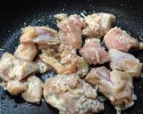 時短簡単タイ料理のチキンのグリーンカレー作り方2写真