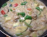 時短簡単タイ料理のチキンのグリーンカレー作り方6写真
