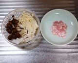 めんつゆで☆簡単きのこの和風スパゲティ作り方1写真