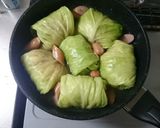 日本風☆豆腐ロールキャベツ作り方10写真