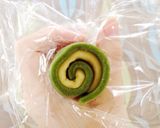 しっとり抹茶のうずまきクッキー作り方9写真