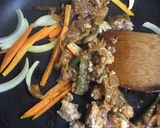 リメイク・煮込みハンバーグ→スパゲッティ作り方3写真
