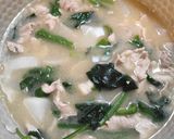 豚と大根ほうれん草の味噌汁作り方8写真