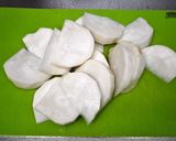 ♪とろ～り♪かぶとひき肉の煮物作り方1写真