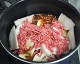 ♪とろ～り♪かぶとひき肉の煮物作り方2写真