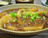 ♪とろ～り♪かぶとひき肉の煮物作り方6写真