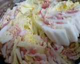 白菜と豚肉と玉ねぎのコンソメミルフィーユ作り方3写真