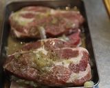 トンテキ　おろし玉ねぎトマトソース作り方1写真