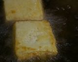 揚げ出し豆腐の明太子クリーム作り方2写真