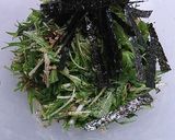 おつまみにも♪ 水菜とすりごまのサラダ作り方3写真