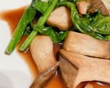 エリンギとほうれん草のオイスター炒め作り方3写真