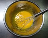 プリン色♬チョコときな粉のシフォンケーキ作り方2写真