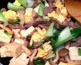 豆腐と青梗菜のちゃんぷる炒め作り方6写真