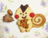 くるみをもったリスさんクッキー＊.°﻿作り方26写真