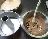プリン色♬チョコときな粉のシフォンケーキ作り方17写真