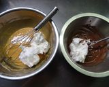 プリン色♬チョコときな粉のシフォンケーキ作り方11写真