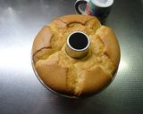 プリン色♬チョコときな粉のシフォンケーキ作り方21写真