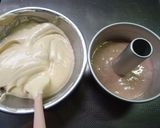 プリン色♬チョコときな粉のシフォンケーキ作り方18写真