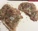 バレンタインにチキンのカリッとハーブ焼き作り方1写真