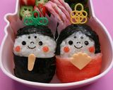 雛祭り 簡単 キャラ弁＊俵型のお雛様作り方8写真