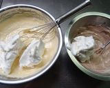 プリン色♬チョコときな粉のシフォンケーキ作り方15写真