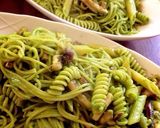 イカのジェノベーゼパスタ作り方5写真