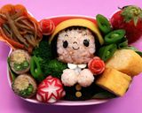 卒園・入園・入学 キャラ弁＊制服ガール作り方9写真