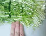 水菜と豆腐のサラダ作り方1写真