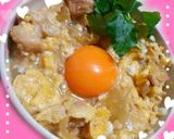 亀梨さん風 親子丼作り方5写真
