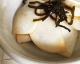 簡単！カブの塩昆布漬け。お弁当にも。作り方3写真