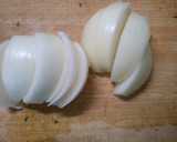和食 たっぷり白菜と 鰹 玉ねぎの 煮物作り方1写真