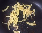 ごま炒めがっこ豆腐作り方2写真