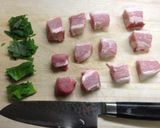 豚バラと大葉の串焼き作り方1写真