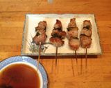 豚バラと大葉の串焼き作り方3写真