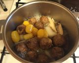 ♪肉団子の甘辛煮作り方7写真