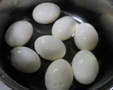 ゆず塩風味　紅茶煮卵作り方1写真
