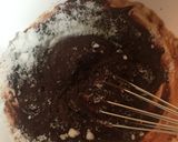 濃厚♡混ぜるだけのチョコケーキ作り方3写真