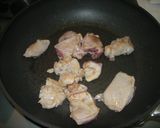 下ゆでした大根と鶏肉のソテーかば焼き風作り方5写真
