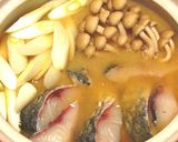 ボラの味噌生姜鍋作り方6写真