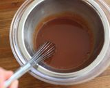 バレンタイン☆ココアで簡単生チョコプリン作り方4写真