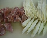 下ゆでした大根と鶏肉のソテーかば焼き風作り方1写真